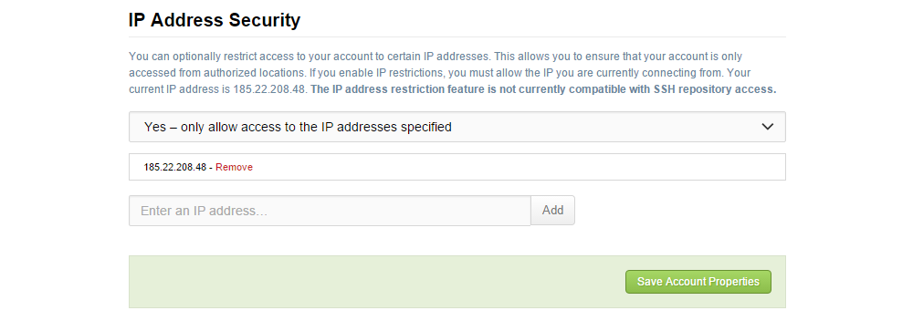 IP address security